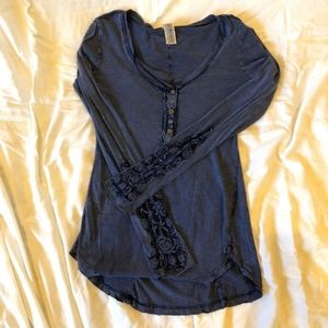 Elena Gilbert Free People Henley